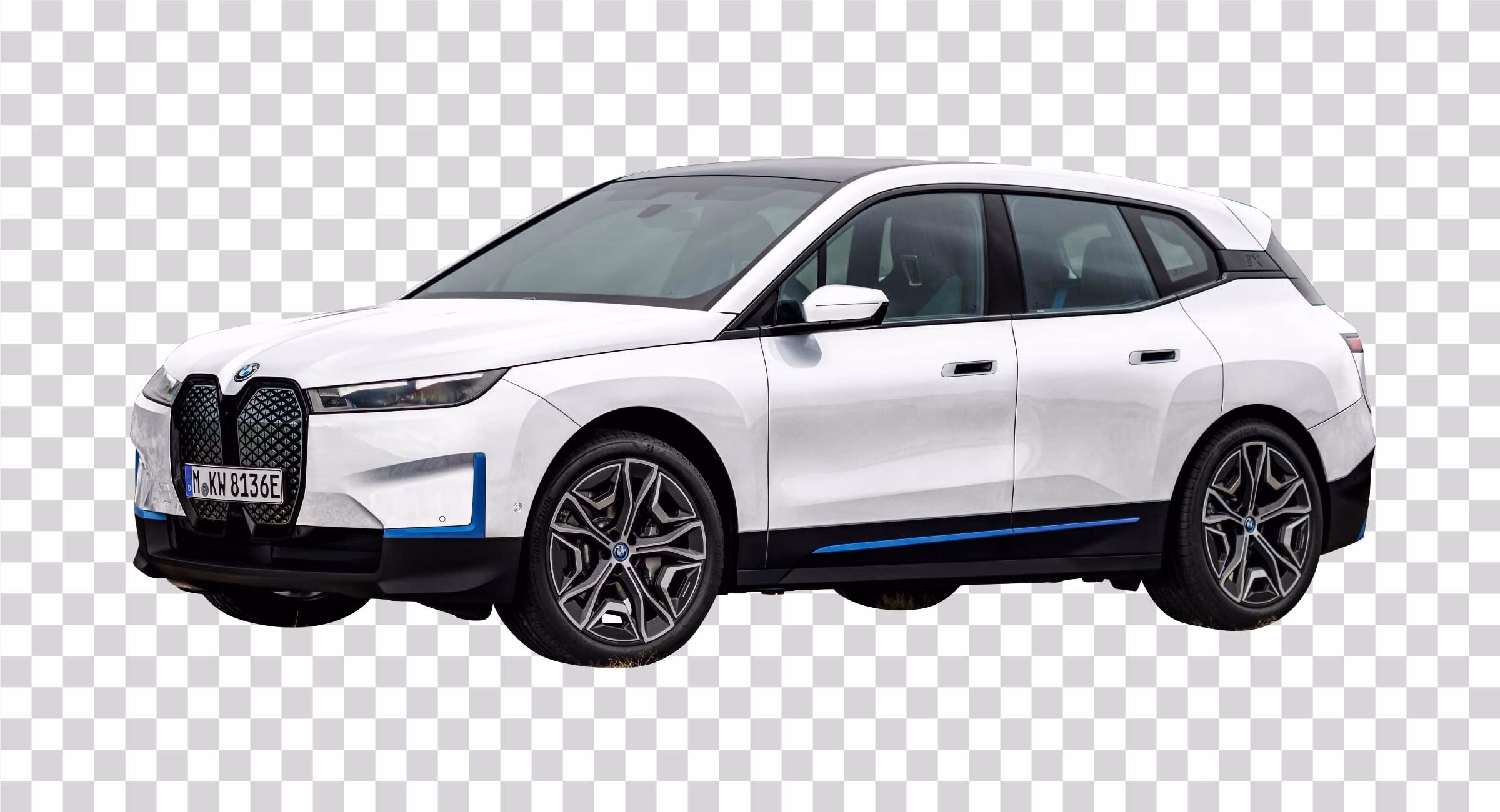 BMW iX Electric Luxury SUV PNG