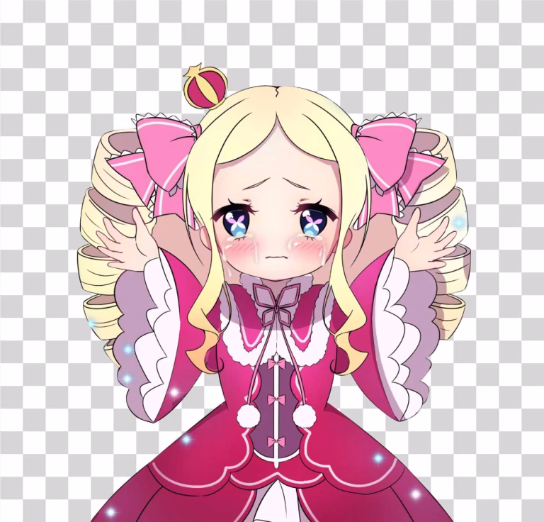 Beatrice Crying Re:zero PNG