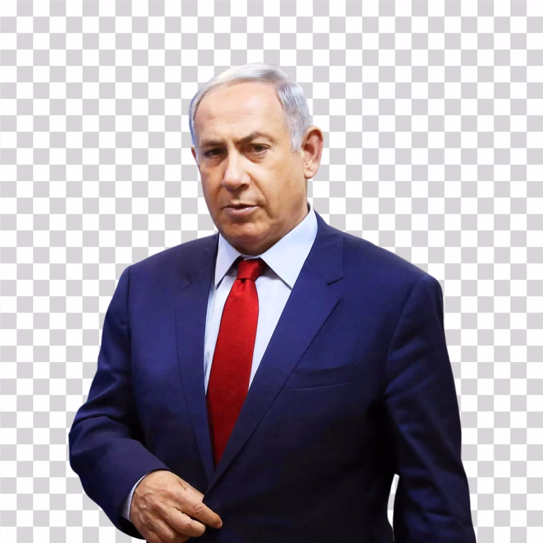 Benjamin Netanyahu Israeli Prime Minister PNG