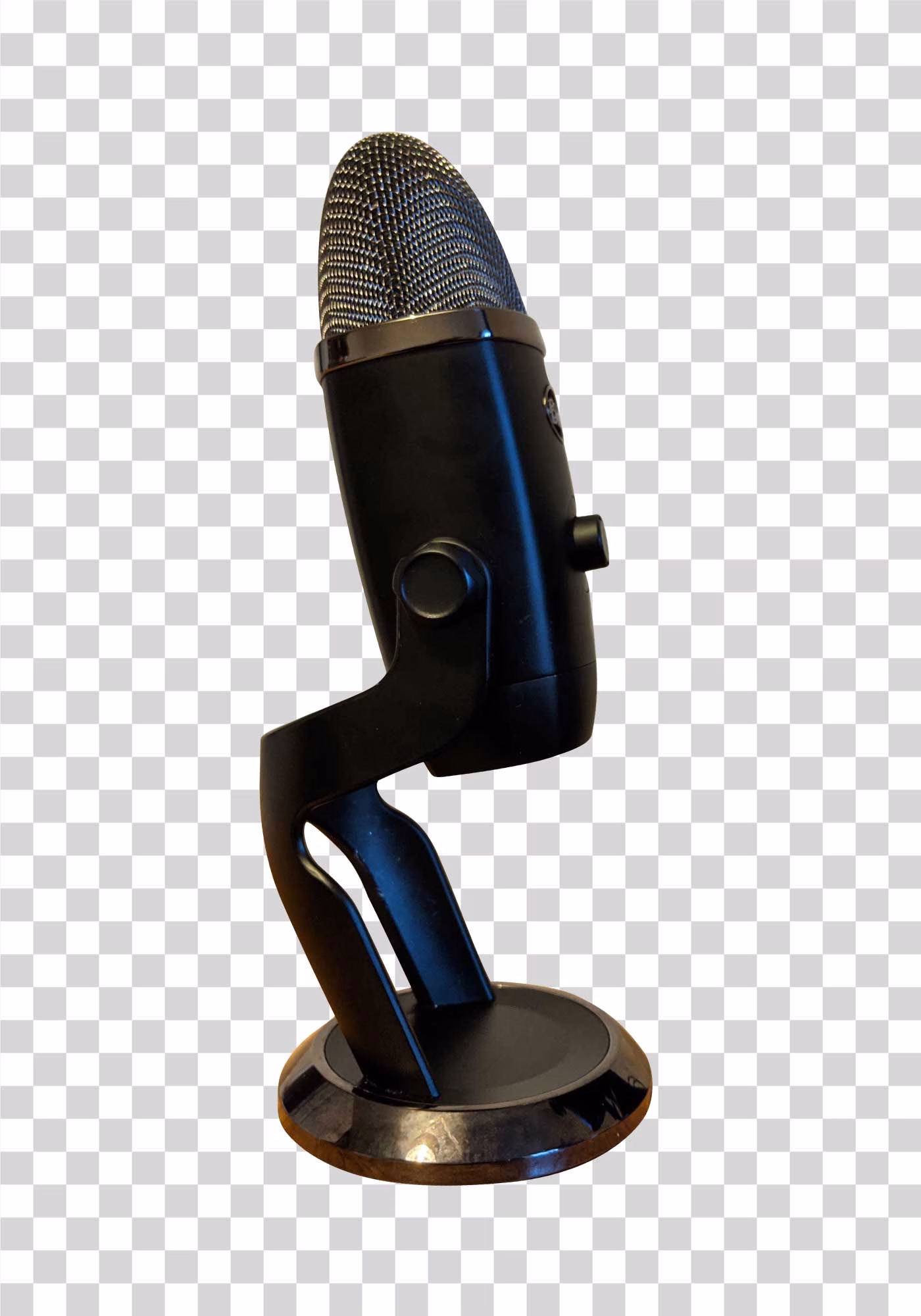 Black Microphone Audio Equipment