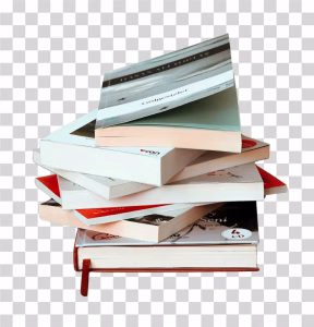 Books Stack Pile of Reading Books PNG