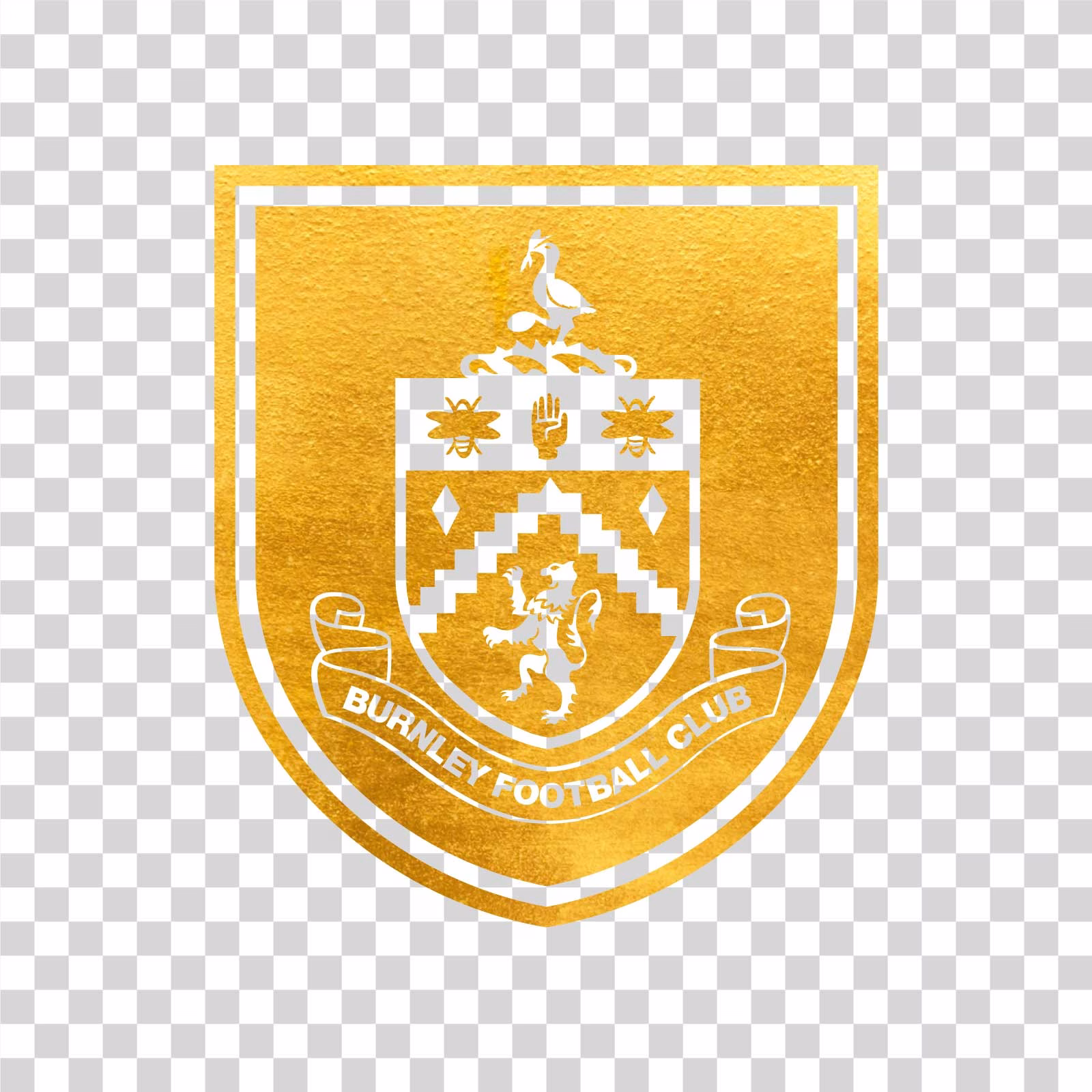Burnley Golden Logo PNG