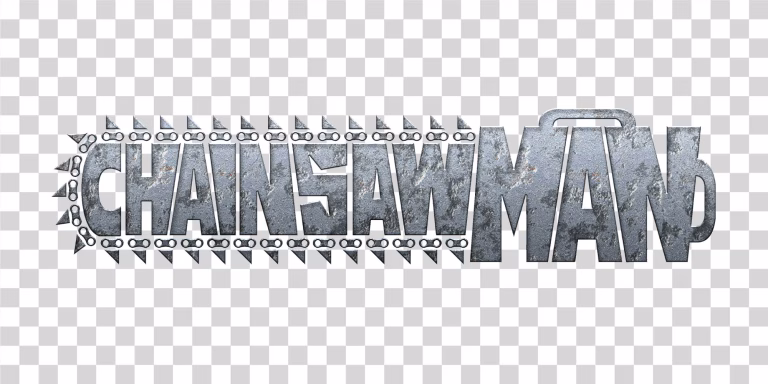 Chainsaw Man Logo Anime png