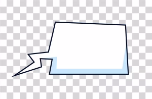 Comic Bubble Speech Bubble Graphic PNG