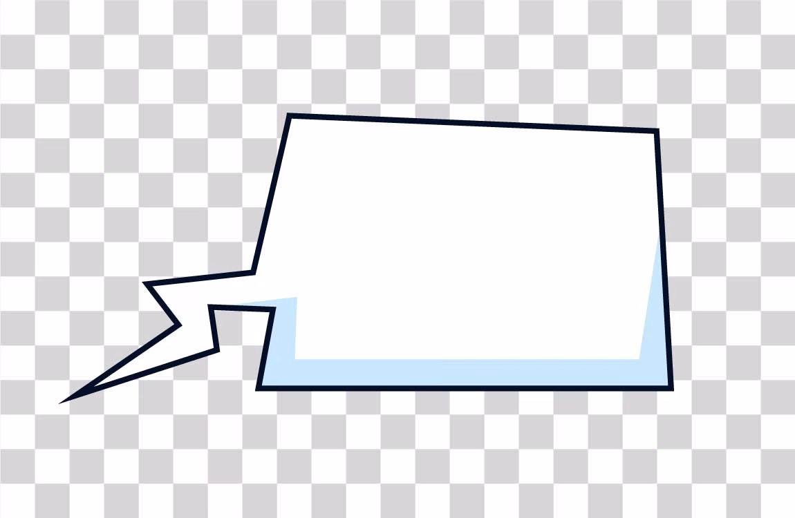 Comic Bubble Speech Bubble Graphic PNG