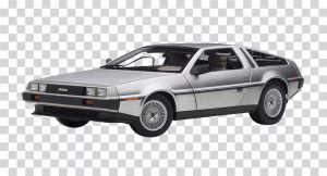 DeLorean DMC-12 Transparent Image