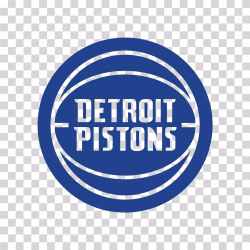 Detroit Pistons Blue Logo NBA PNG