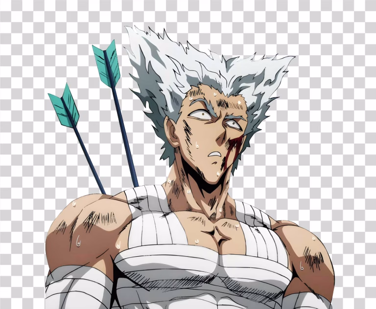 Garou One Punch Man Villain PNG Transparent Image