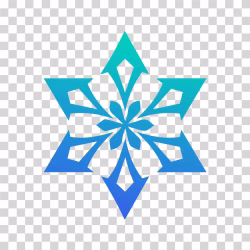 Genshin Impact Cryo Element Icon Ice png