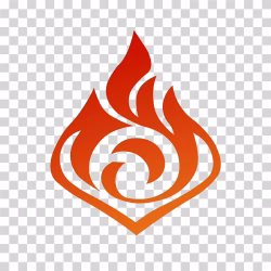 Genshin Impact Pyro Vision icon png