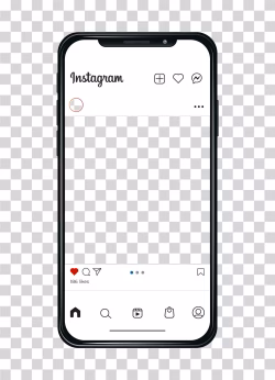 Instagram Post Template Social Media PNG