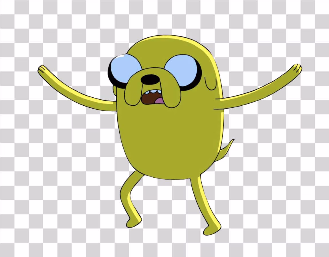 Jake Adventure Time Character PNG