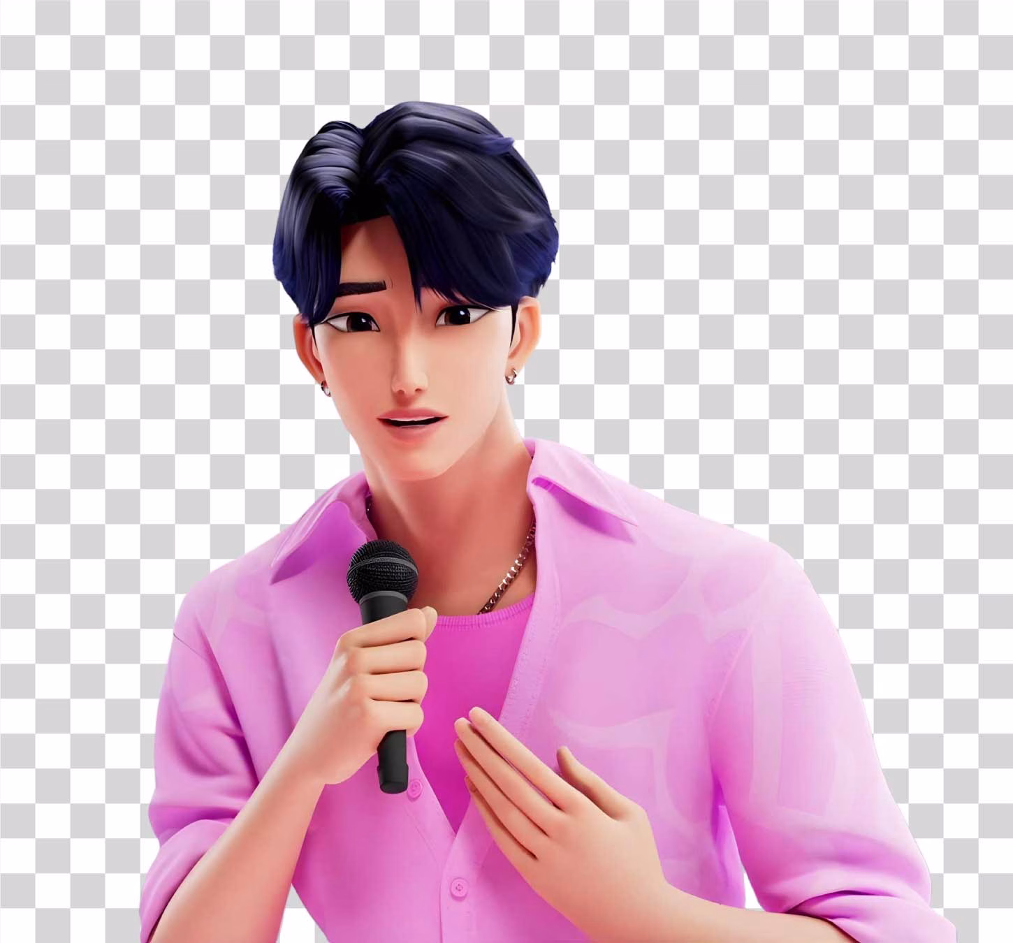 Jinu KPop Demon Hunters PNG Transparent