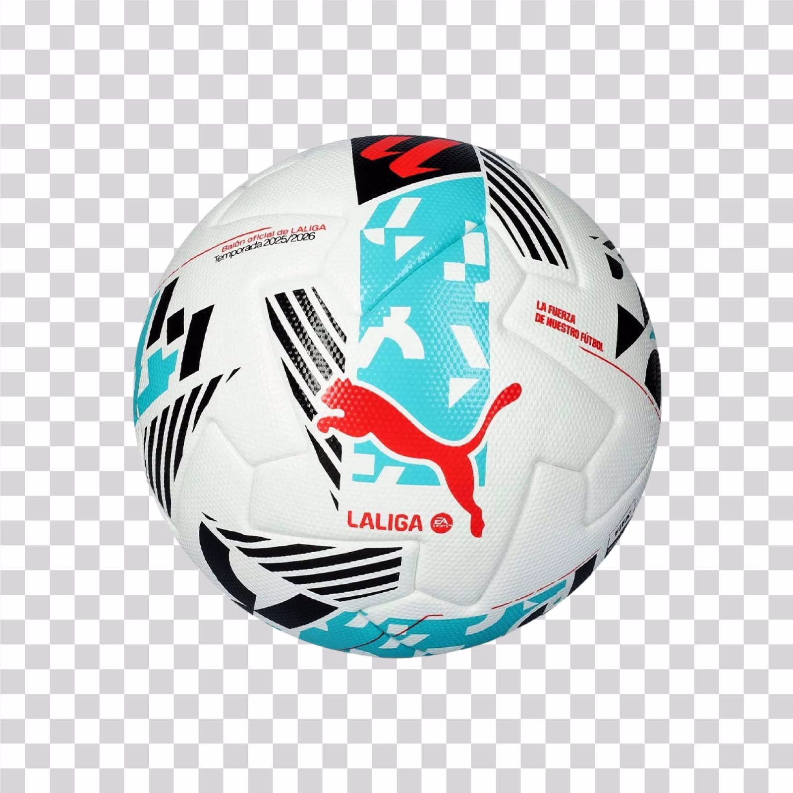 La Liga 2025-26 Official Match Ball PNG