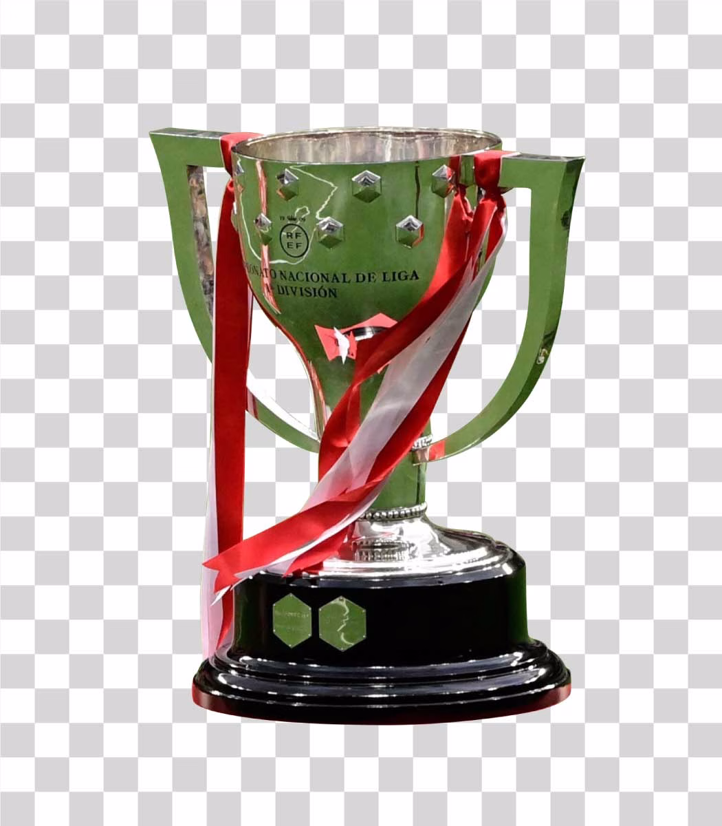LaLiga Trophy Spanish Football PNG Image