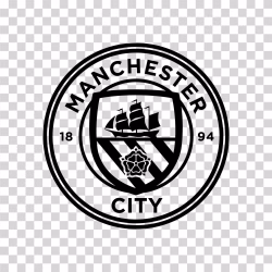 Manchester City Black Logo English Premier League PNG