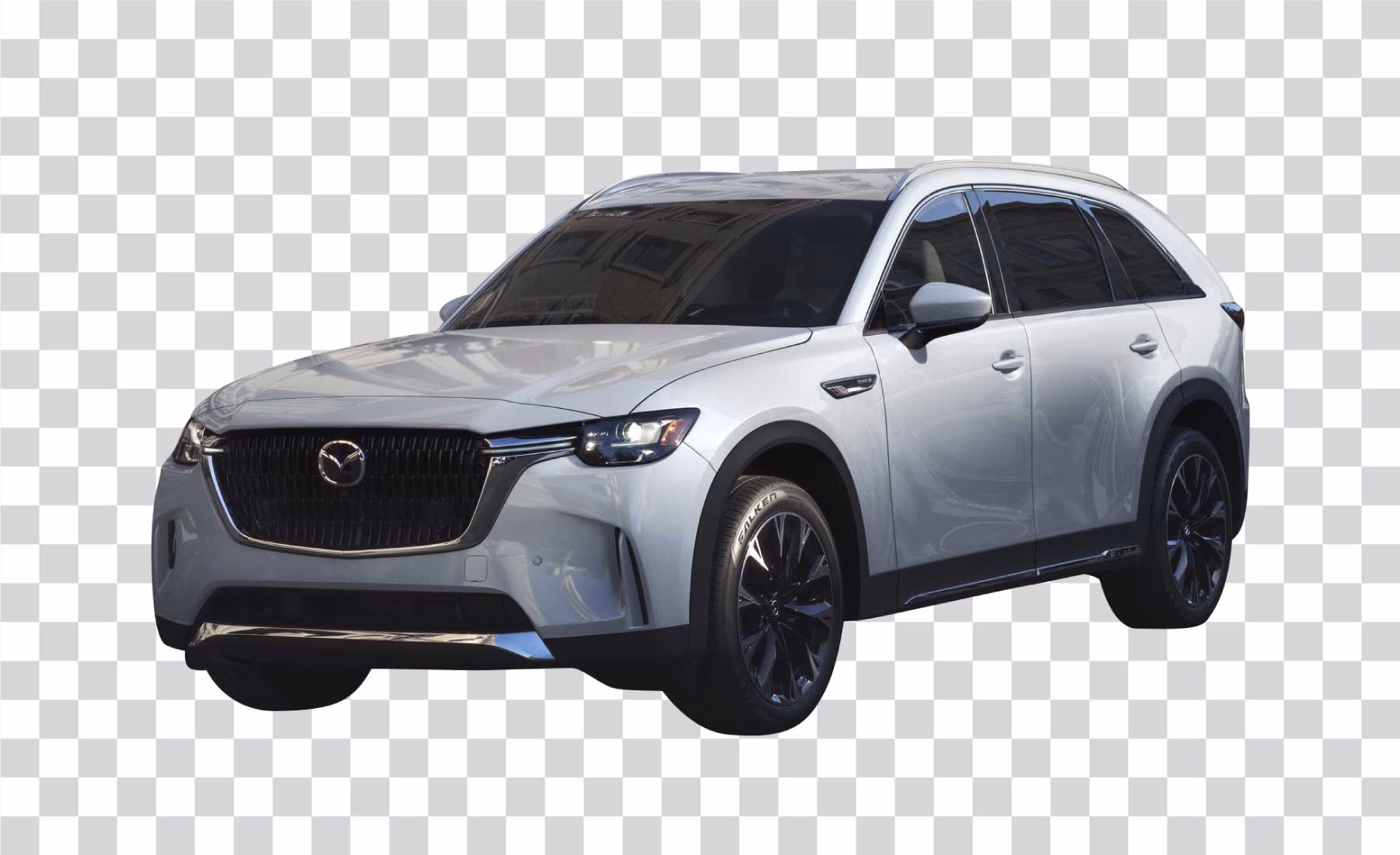Mazda CX-90 Luxury SUV PNG Image