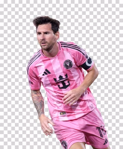 Messi Inter Miami Soccer Legend PNG Image
