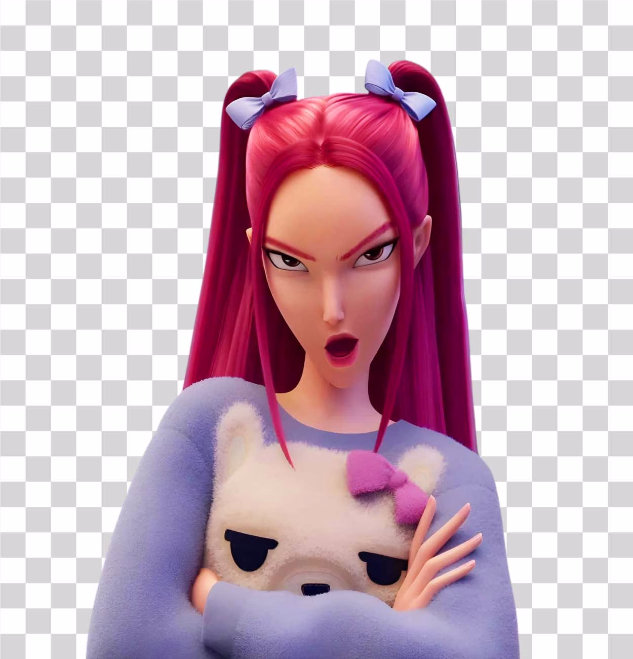 Mira KPop Demon Hunters Character PNG