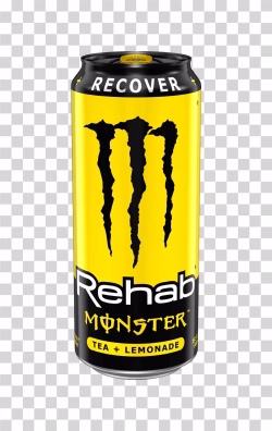 Monster Rehab Tea Energy Drink Can PNG