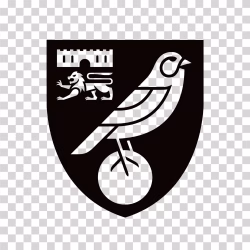 Norwich City Football Club Black Logo PNG