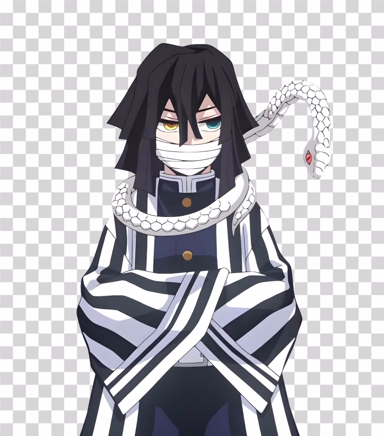 Obanai Iguro Demon Slayer Hashira PNG