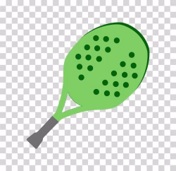 Paddle Tennis Racket Illustration PNG
