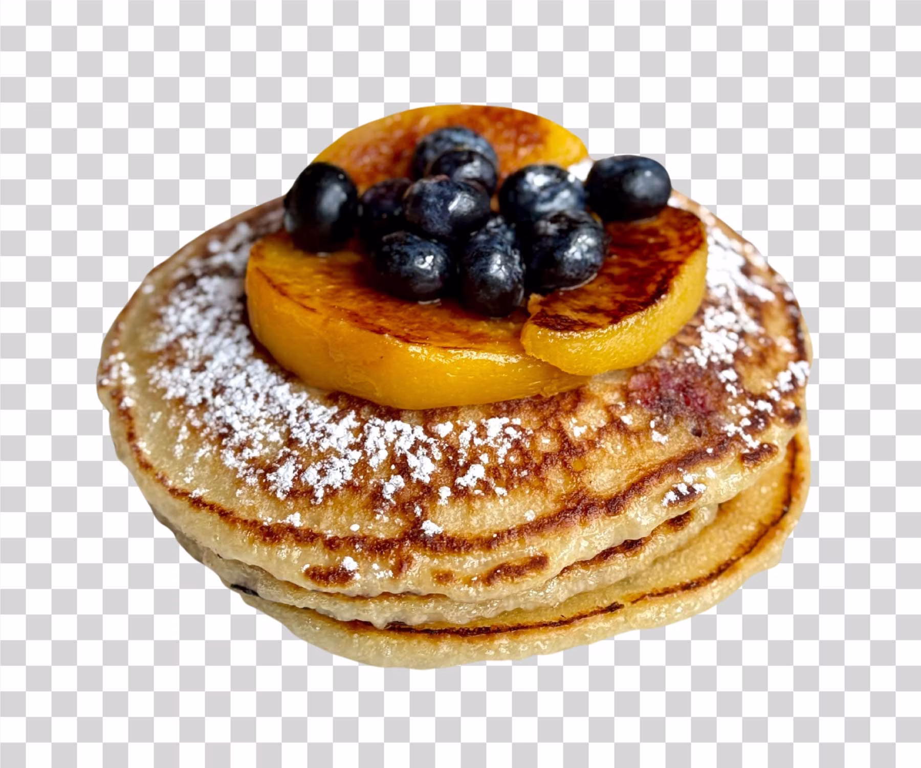 Pancakes Blueberry PNG