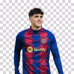 Pau Cubarsi FC Barcelona Defender Transparent