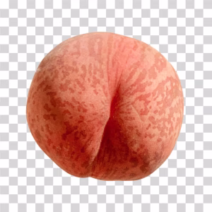 Peach Fruit Sweet Food PNG Image