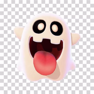 Peepa, Super Mario Ghost Character, Mario Kart Racer Icon, Transparent PNG Image Peepa Super Mario Ghost Character PNG