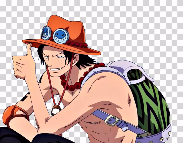 Portgas D Ace One Piece Anime PNG Image