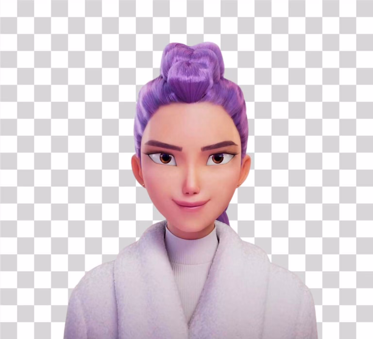 Rumi KPop Demon Hunters Character PNG