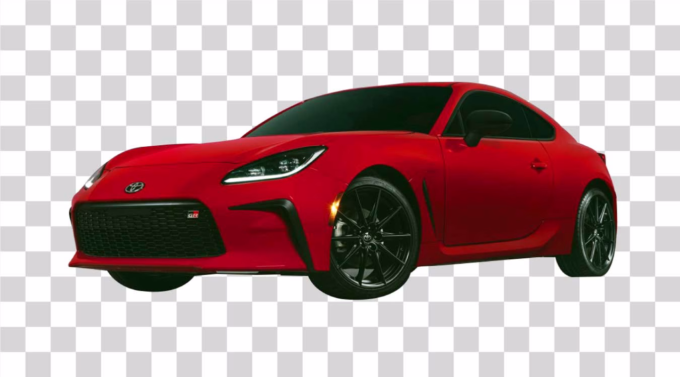 Toyota GR86 Sports Car PNG Image
