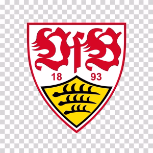 VfB Stuttgart Logo, German Football Club Emblem, Bundesliga Soccer Team Crest, Transparent PNG Image VfB Stuttgart Logo PNG