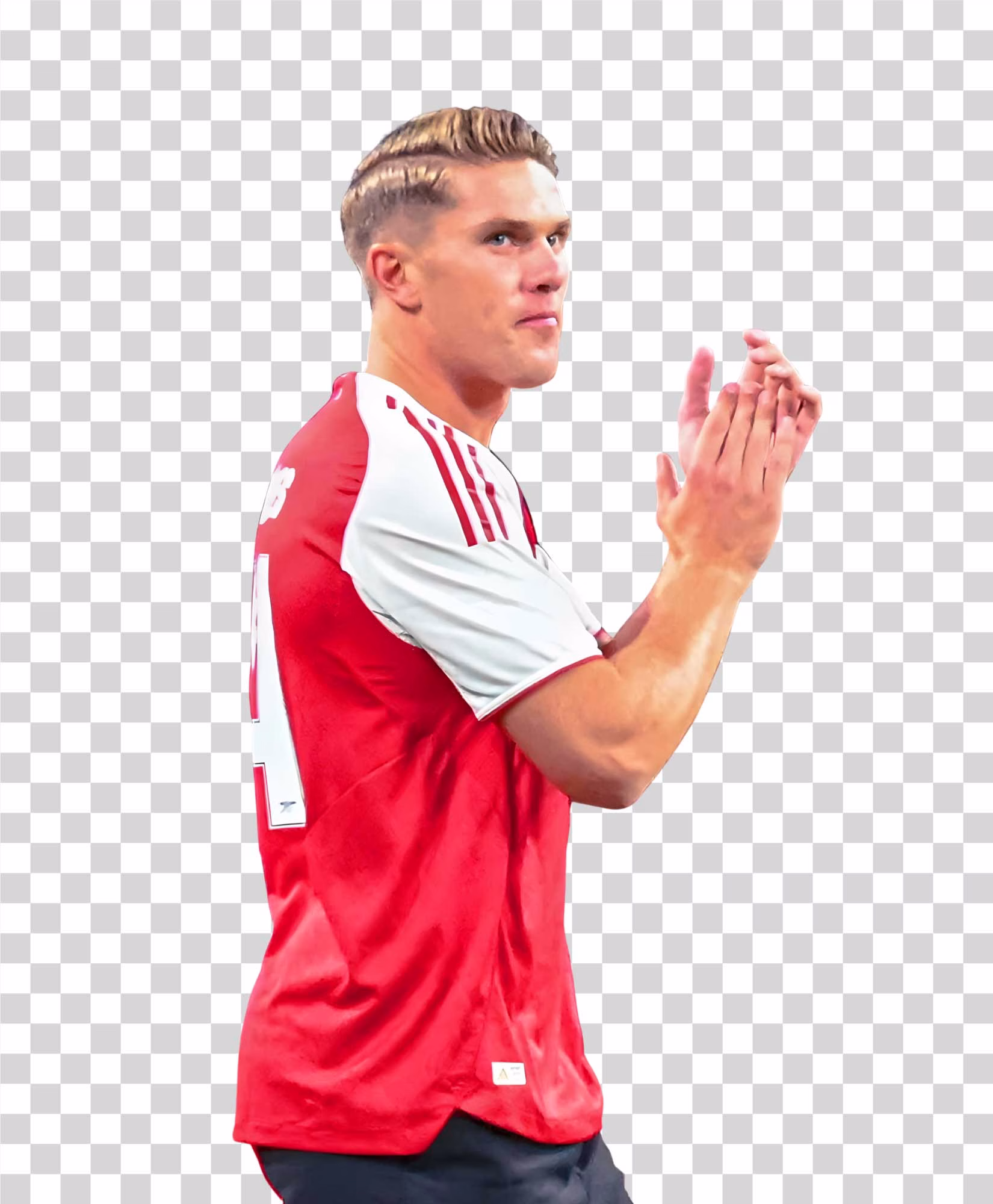 Viktor Gyokeres Arsenal Striker PNG Image