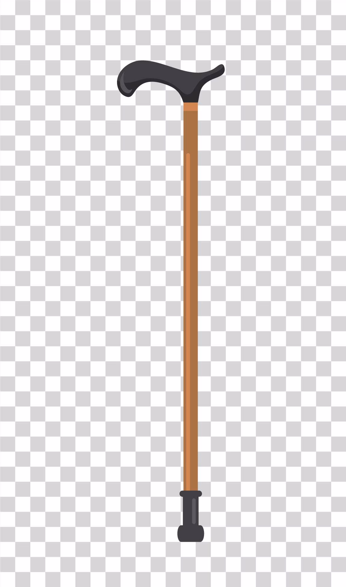 Walking Stick Cane PNG