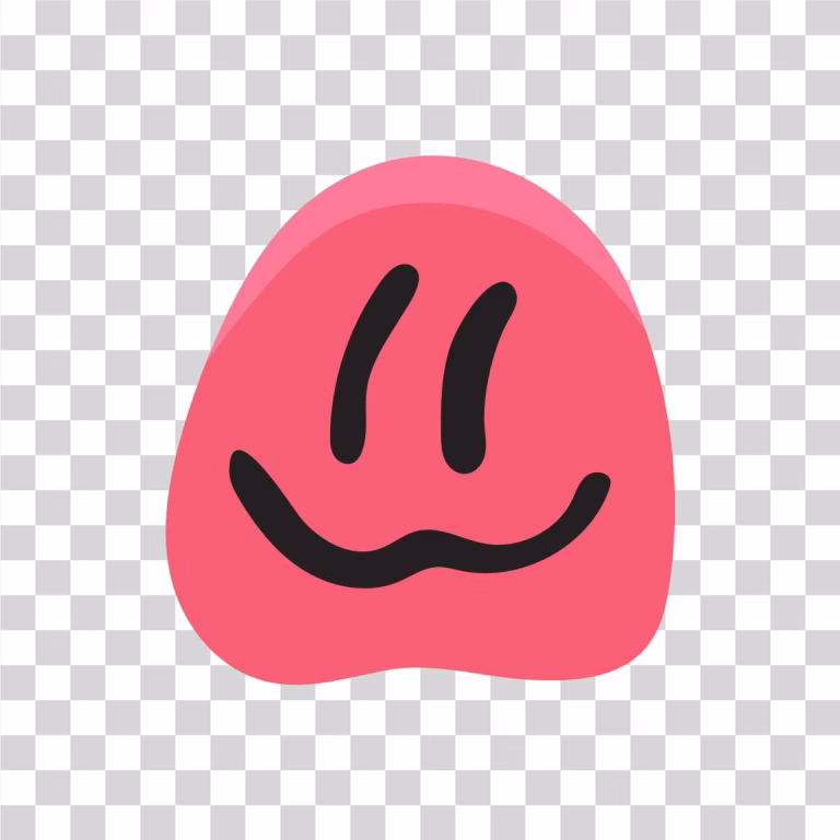 Weird Smiley Face PNG