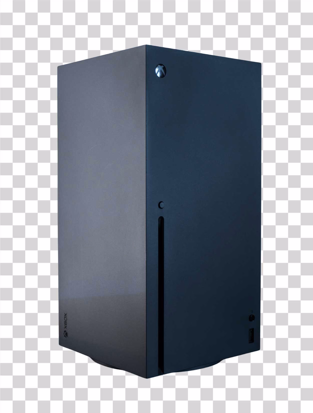 Xbox Series X Gaming Console PNG Transparent