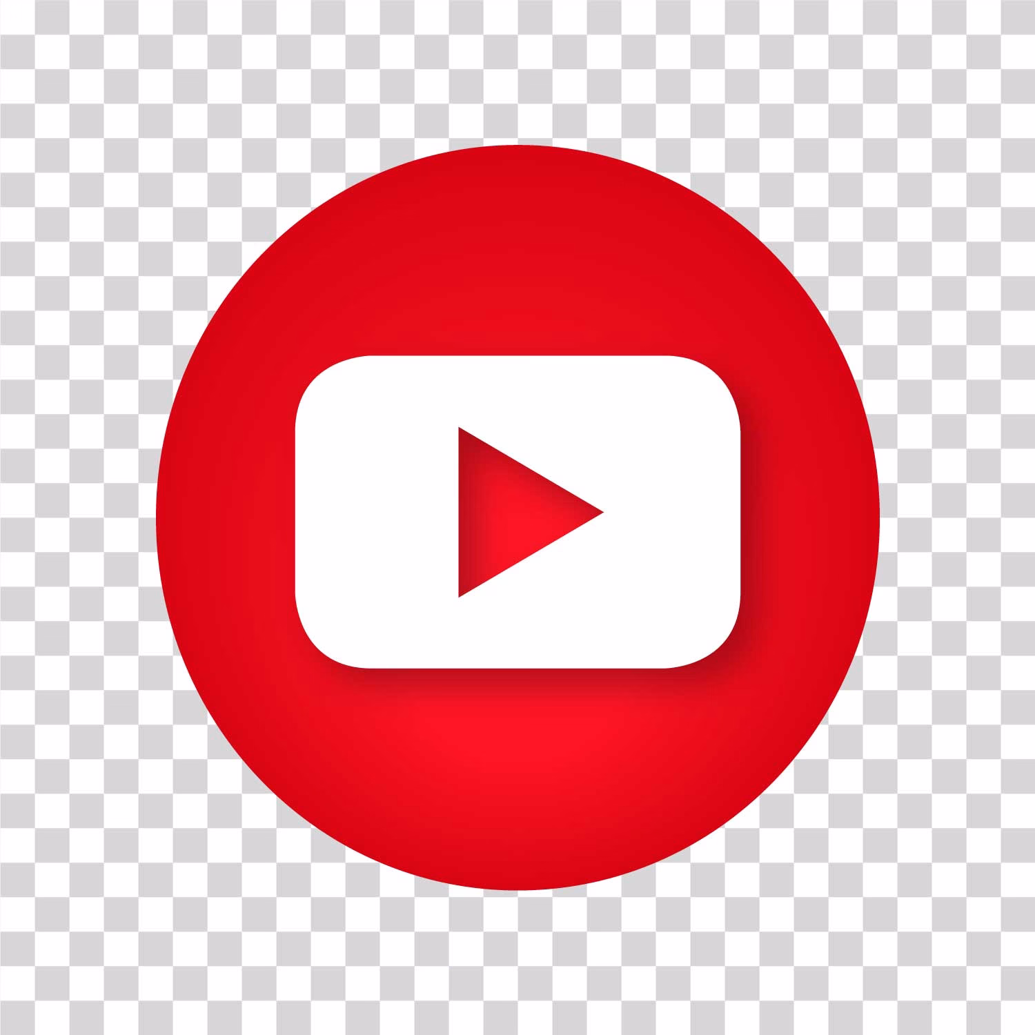 YouTube Circle Logo PNG