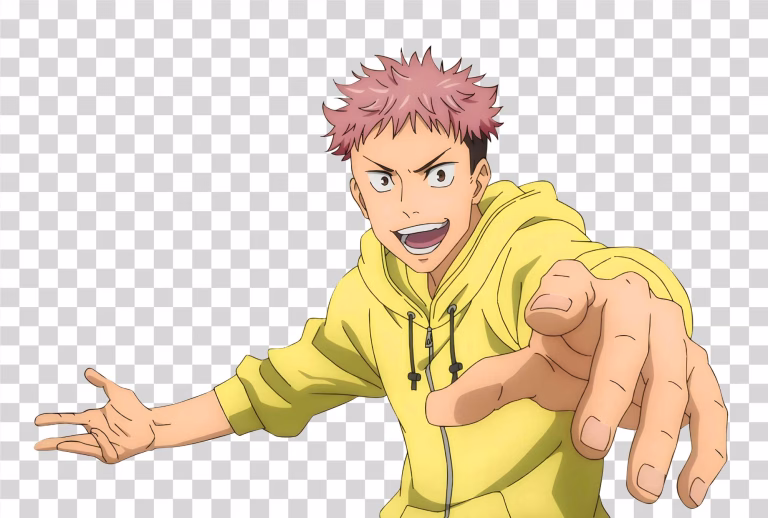 Yuji Itadori Jujutsu Kaisen PNG