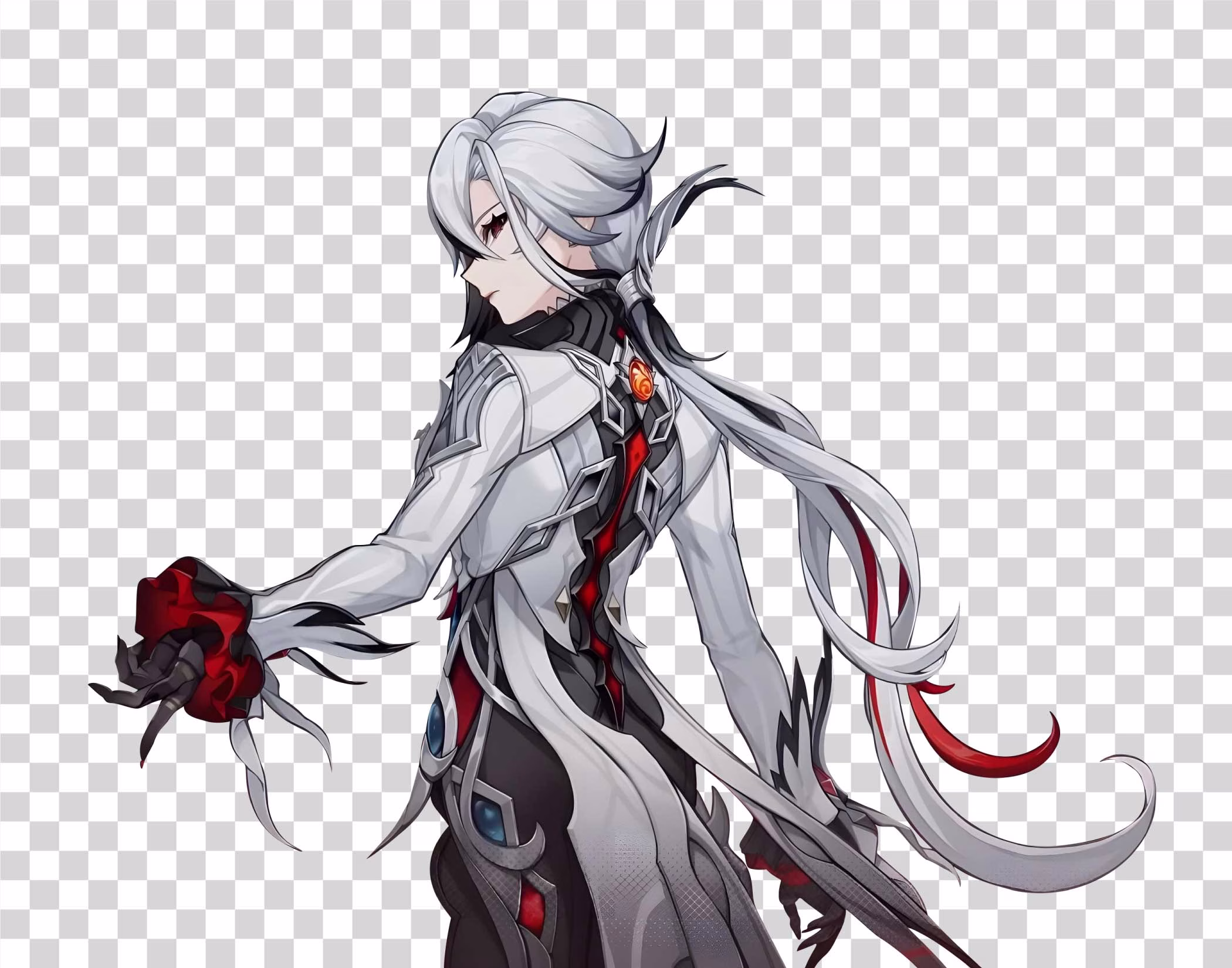 Arlecchino Genshin Impact Pyro Character PNG