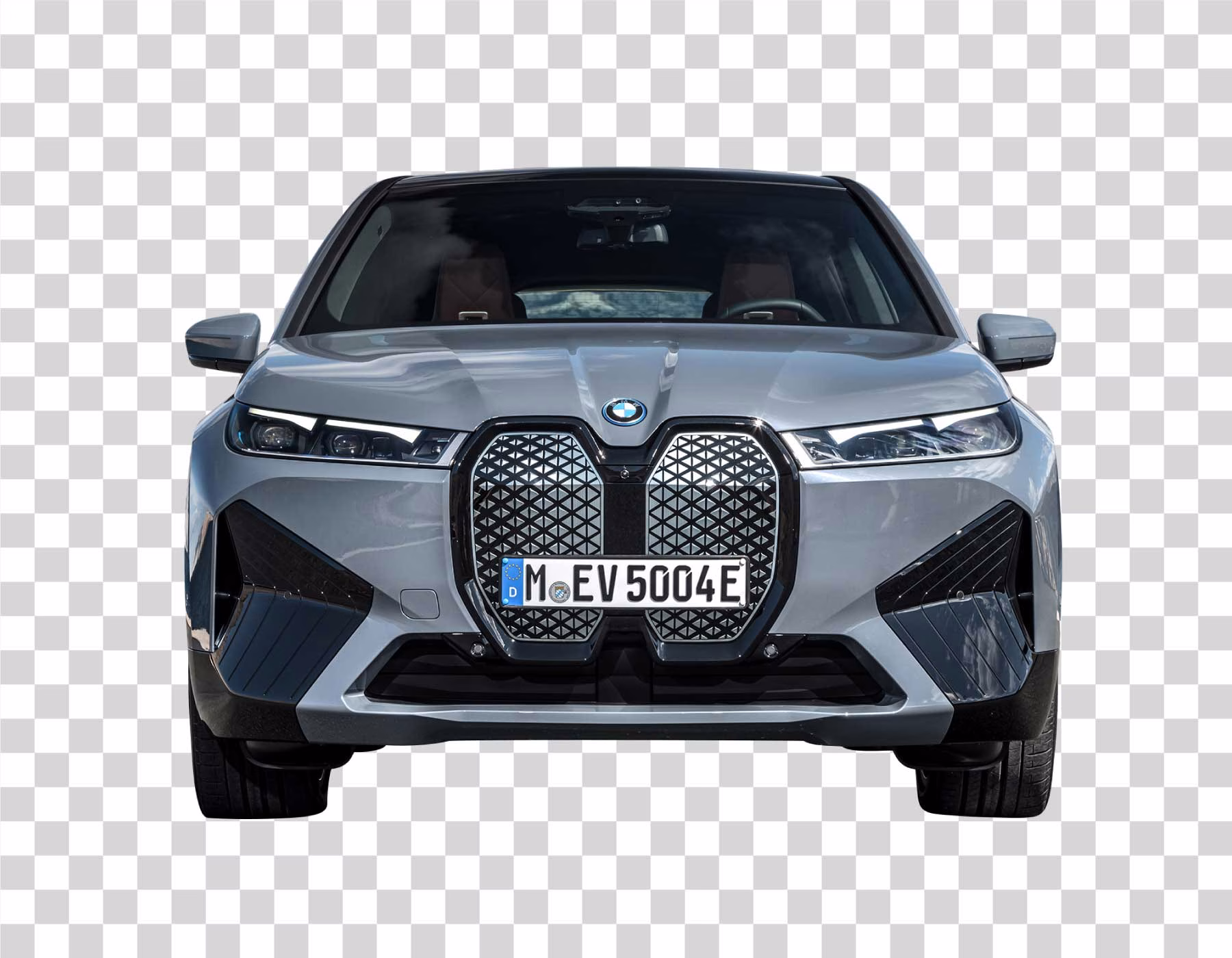BMW iX Luxury Electric SUV PNG Image