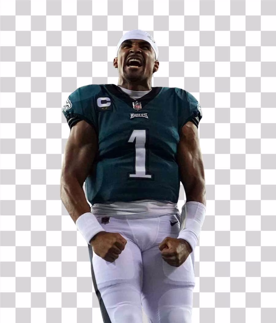 Jalen Hurts Philadelphia Eagles PNG