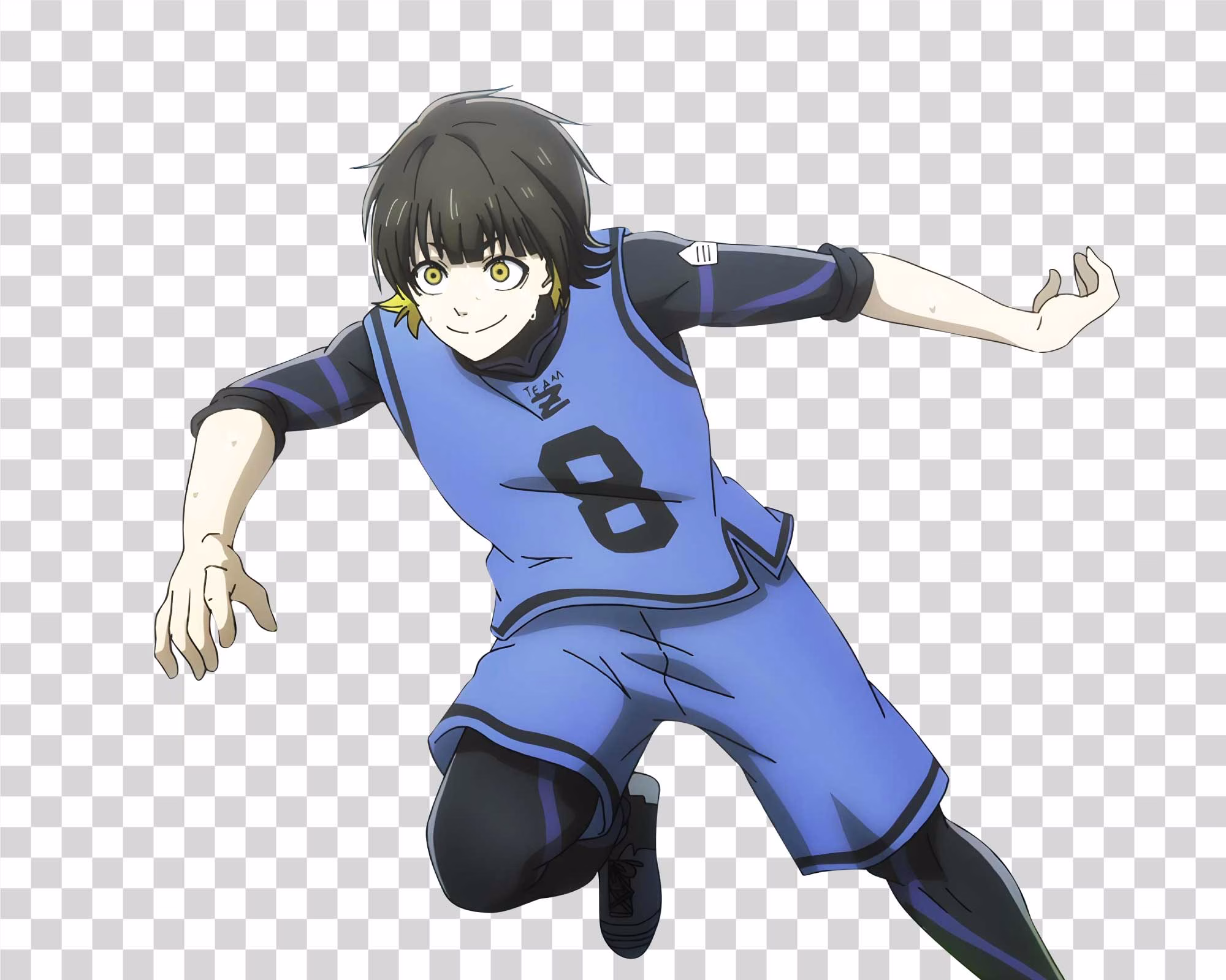 Meguru Bachira Blue Lock PNG