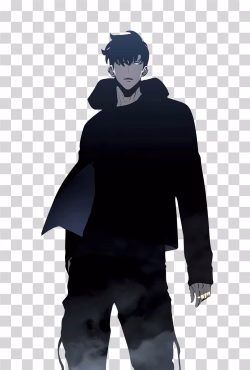 Sung Jin-Woo Solo Leveling Protagonist PNG