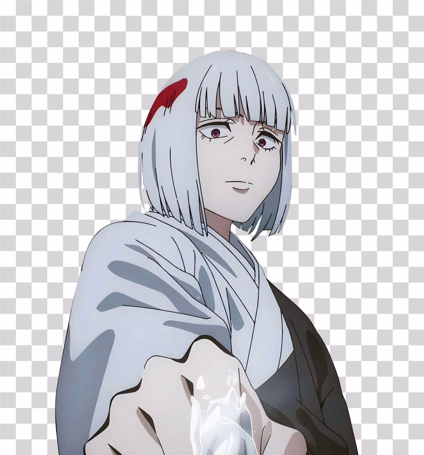 Uraume The Frozen Star Jujutsu Kaisen Character PNG