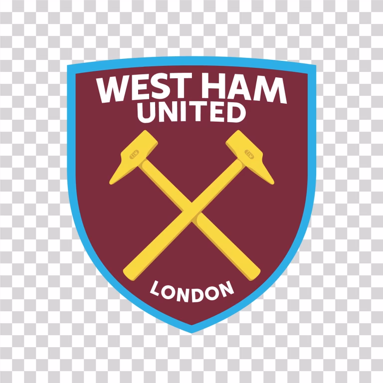 West Ham United Logo English Football Club Transparent
