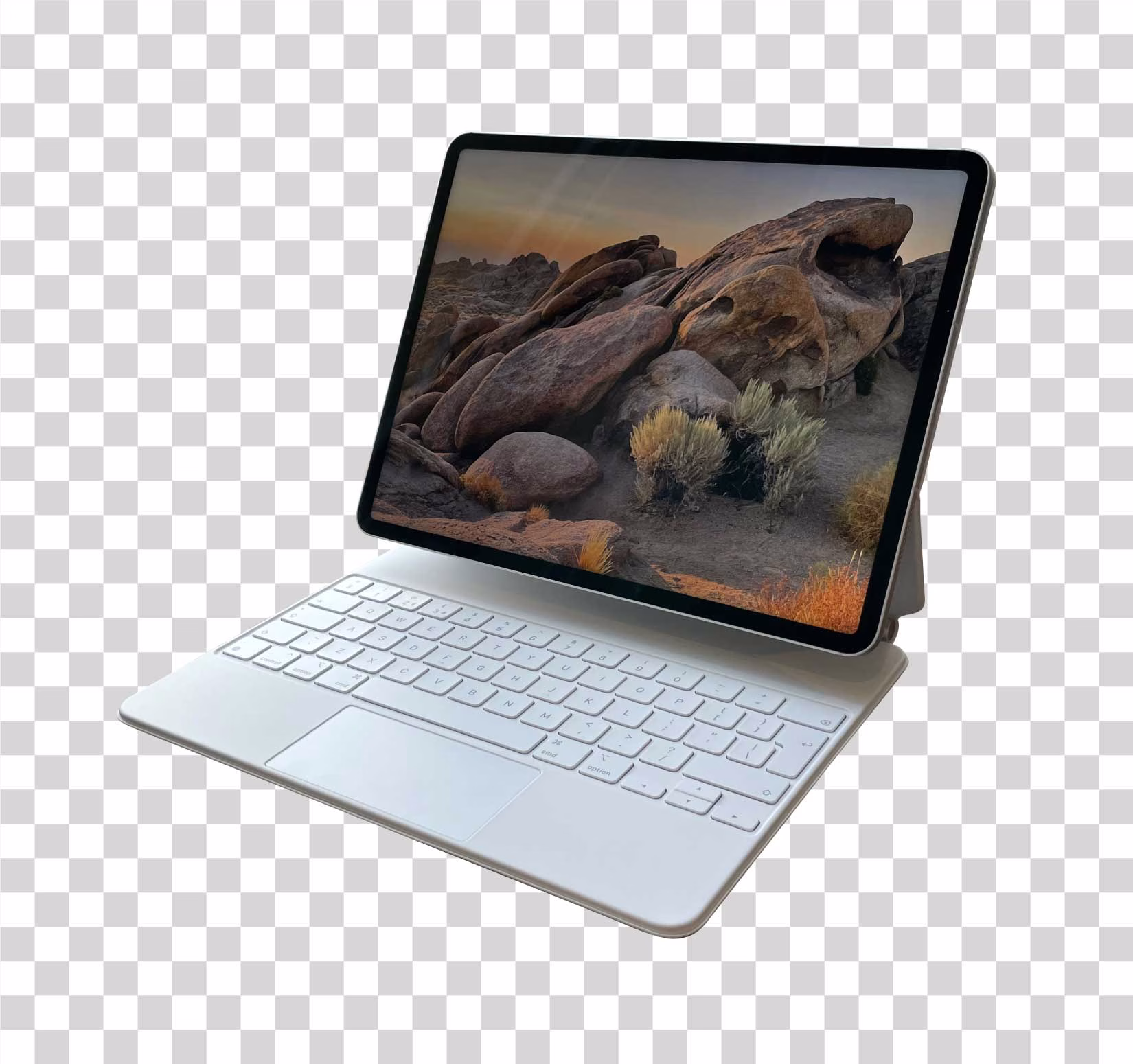 iPad Pro with Magic Keyboard PNG