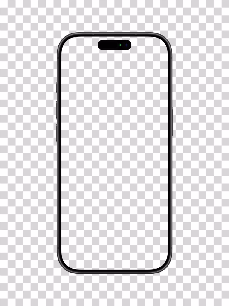 iPhone 17 Pro Mockup Template PNG Image